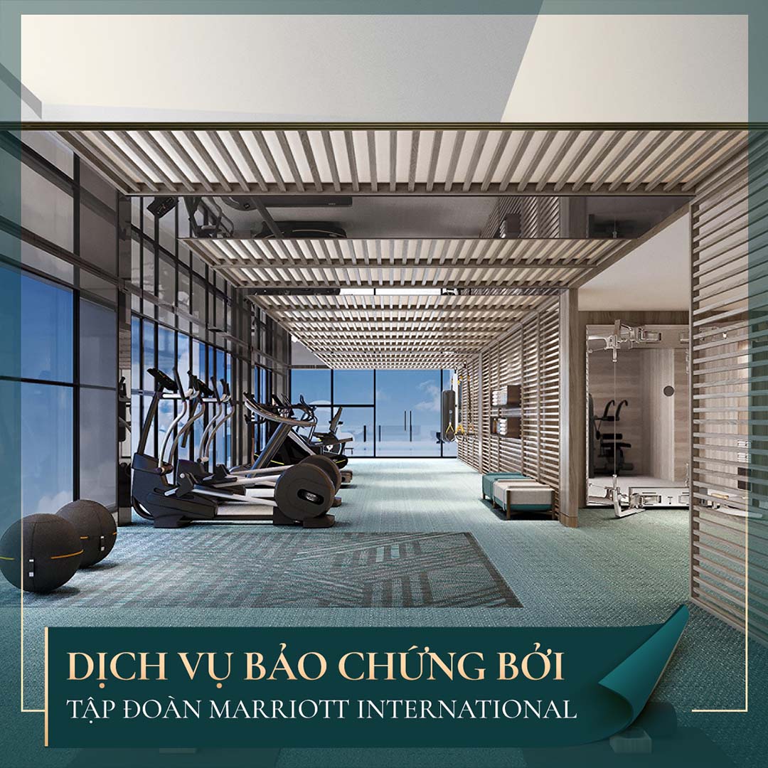 Grand Marina Saigon căn hộ hàng hiệu Marriott dịch vụ bảo chứng bởi tập đoàn Marriott International.